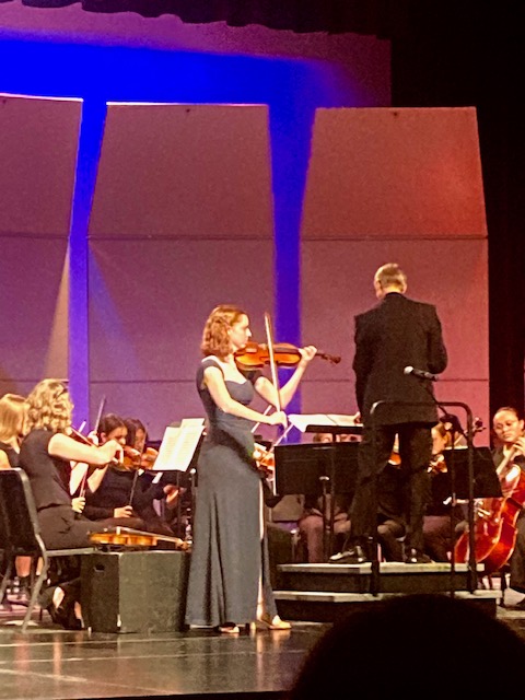 Ashlyn Elder (Violin Soloist) with Timpview Chamber Orchestra