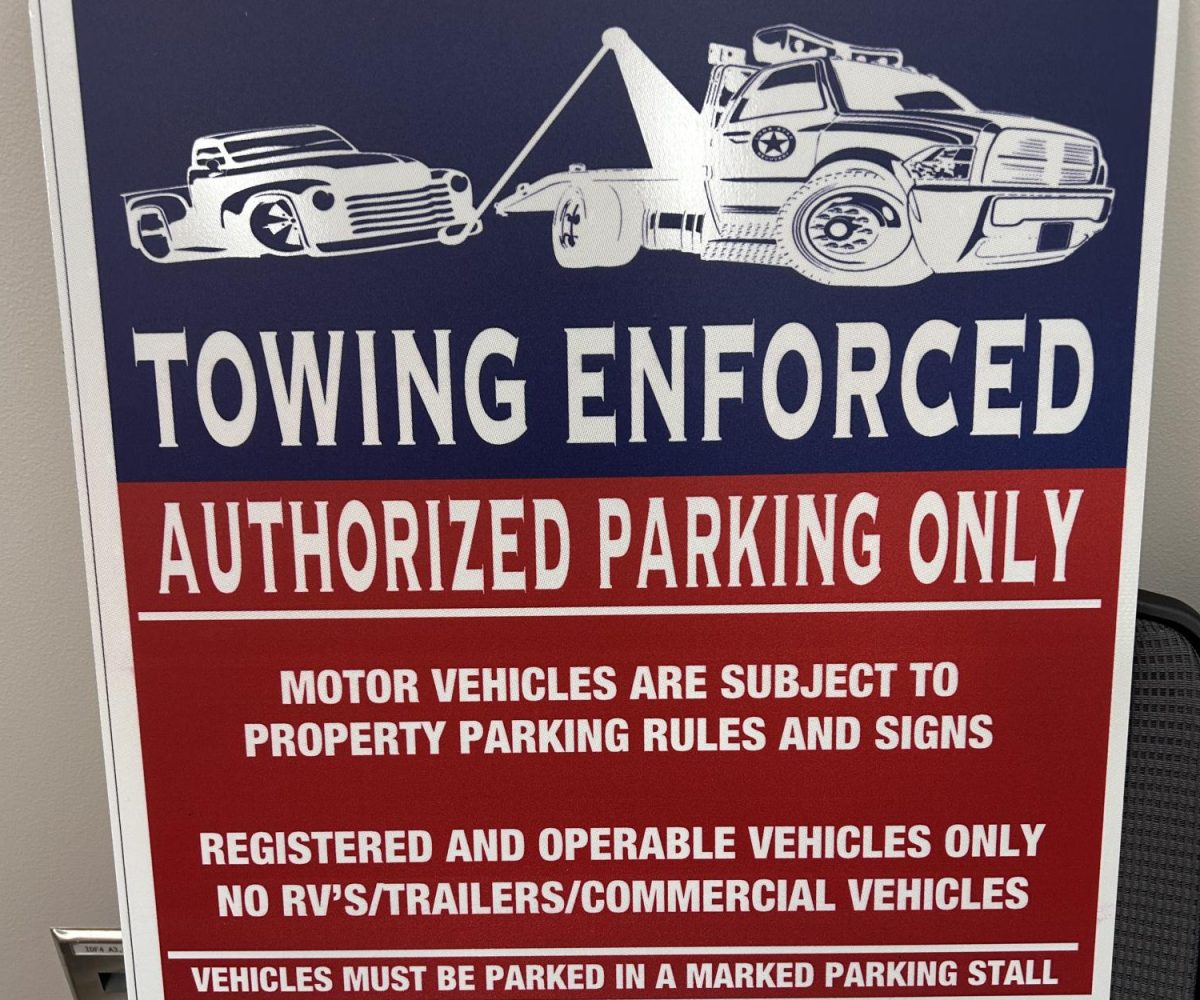 Parking Update: New Parking Lot & Towing Cars?