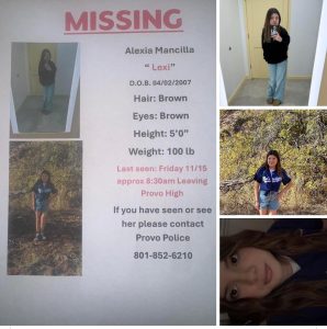 FOUND: 17-Year-Old Provo High Student Reported Missing