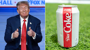 President Trump is Back (along with Diet Coke!)