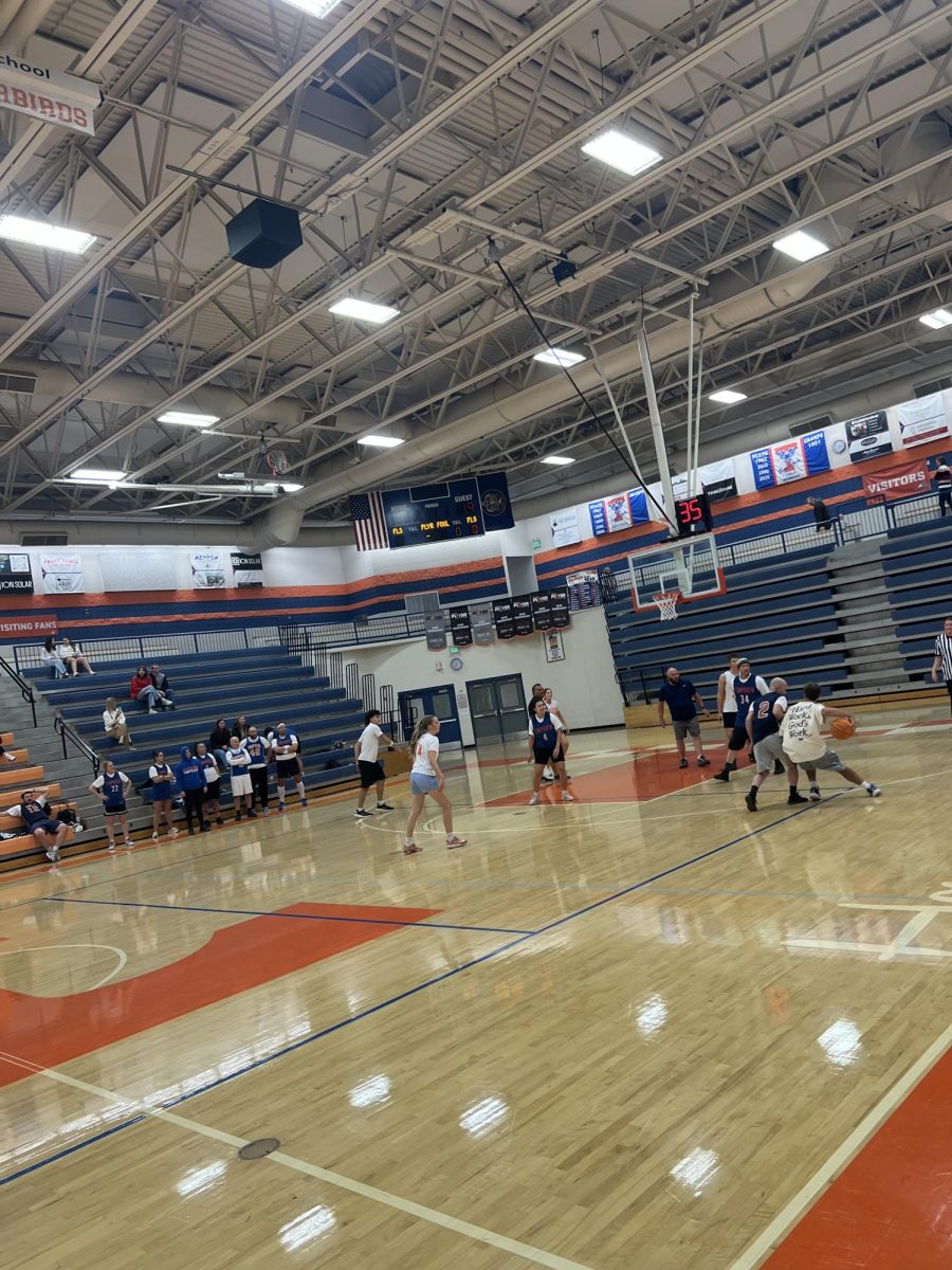 Students Dominate Teachers in Annual Basketball Game
