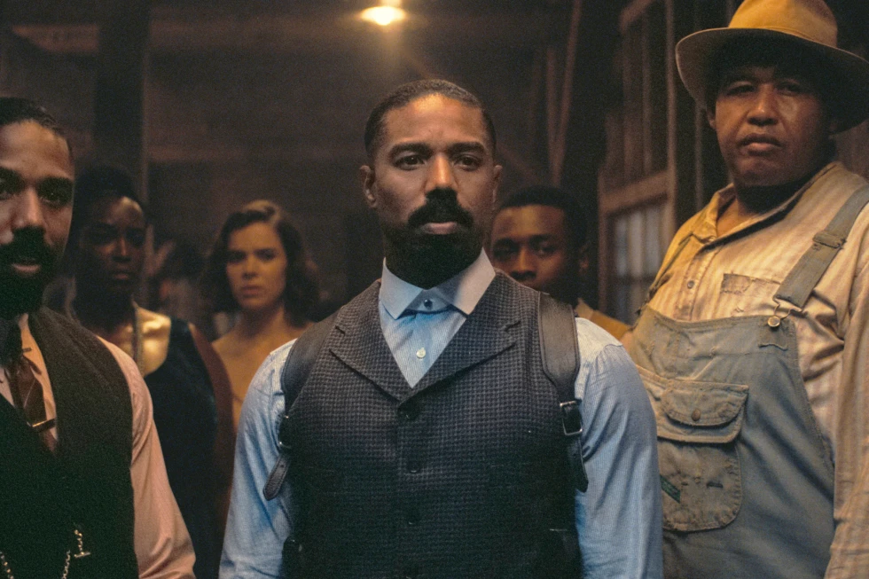 Actor Michael B Jordan in 'Sinners'.