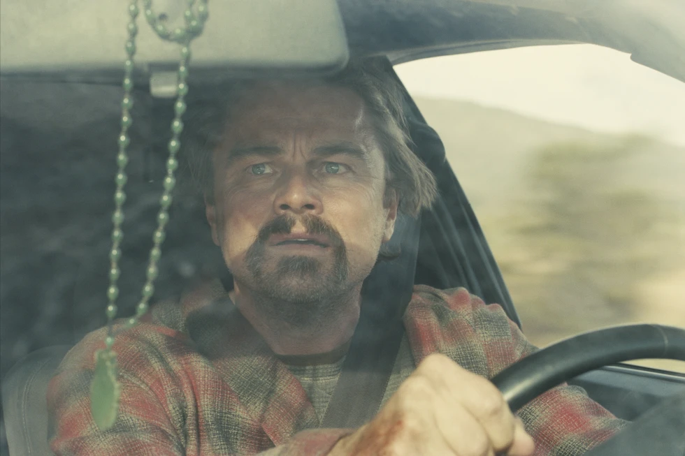 Leonardo Dicaprio as Bob Ferguson in 'One Battle After Another'.