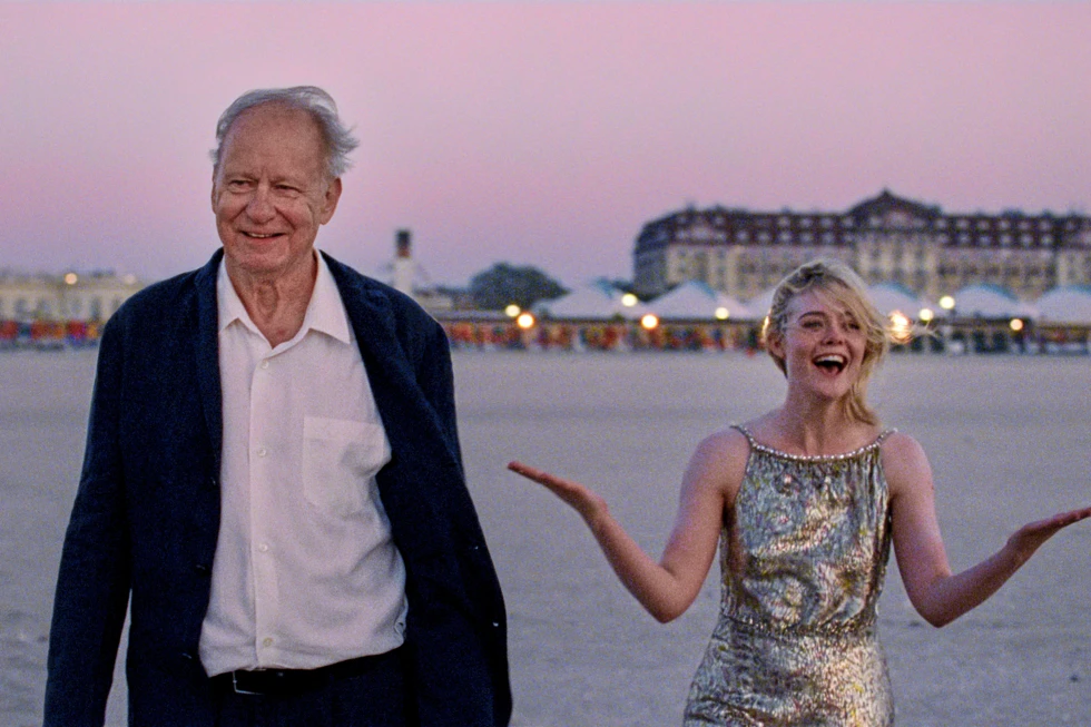 Actor Stellan Skarsgard (left) in his role as Gustav Borg