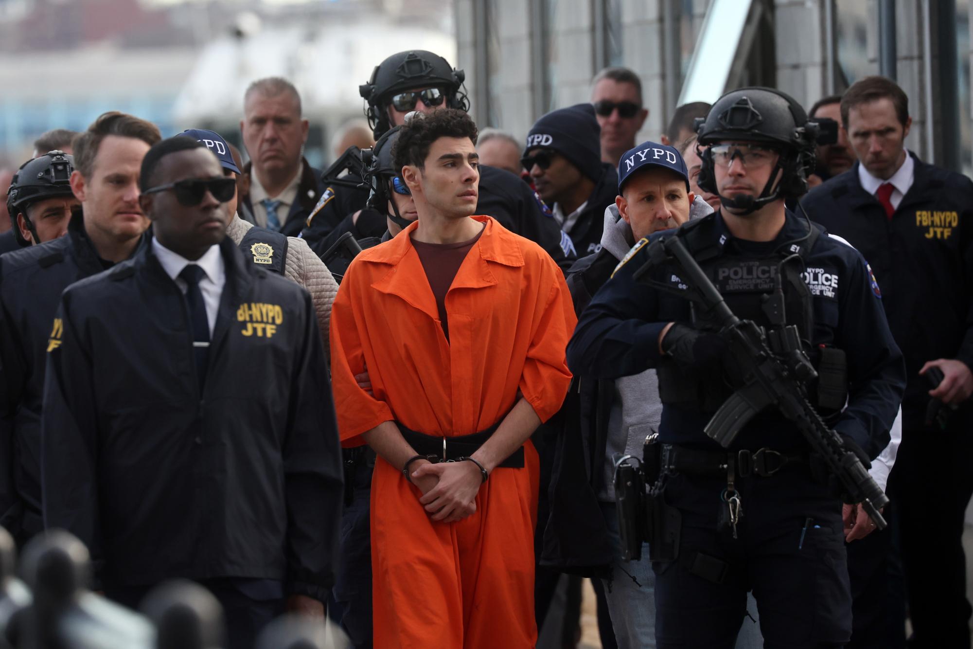 Luigi Mangione, who was convicted of killing UnitedHealthcare CEO Brian Johnson.